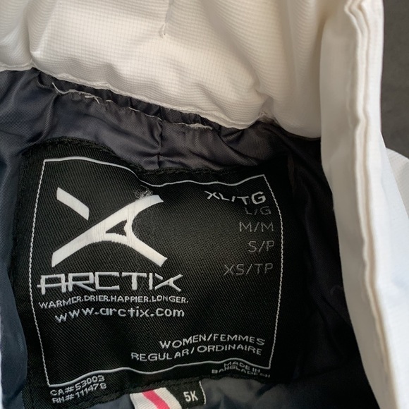 Arctix‎ Premium Insulated Snow Pants Husky White size XL NWT - Picture 3 of 16